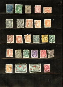 LOT 30869 USED COLLECTION OF EIGHTY FIVE STAMPS FROM CANADA - Picture 1 of 3