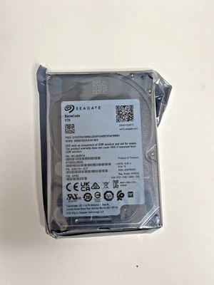 🚀 NEW Seagate ST5000LM000 5TB 2.5" SATA Hard Drive HDD – 128MB Cache – 5400RPM - Image 1 of 4