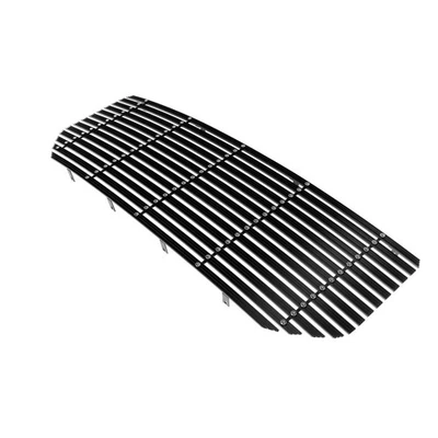 Fits 2016-2018 GMC Sierra 1500 Main Black Wide Rivet Studs Billet Grille Insert - Image 1 of 4