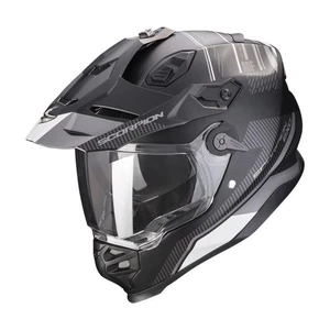 Scorpion Motorcycle Helmets - ADF-9000 DESERT BLACK/SIL XS - Picture 1 of 1