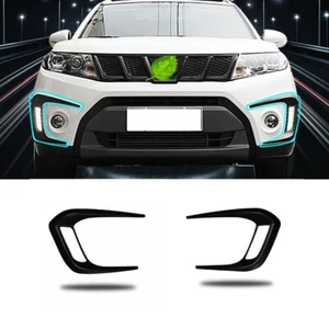 Left Right Front Fog Light Cover Grille Molding Trim For Suzuki Vitara 2016-2020 - Picture 1 of 10