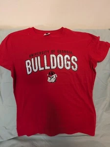 Georgia Bulldogs Petite Ladies T-Shirt- Medium -NWOT * Sample* - Picture 1 of 1