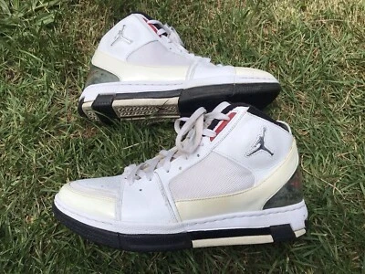 Кроссовки мужские Nike Air Jordan Ol School ll белые 9,5  - Изображение 1 из 4