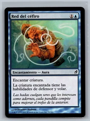 Magic The Gathering SPANISH Lorwyn Zephyr Net #98/301 MTG TCG CCG - Image 1 of 2
