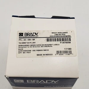 Brady PTL-43-439-GR Vinilo Etiqueta Verde 2" X 50' B-439 NUEVO - Imagen 1 de 4
