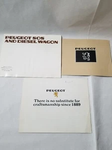Peugeot 504 & 604 Verkaufsprospekte MAG 2 - Bild 1 von 6
