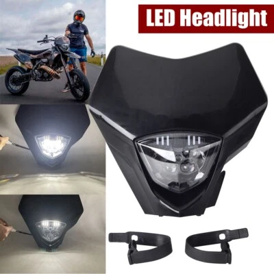 Supermoto LED Headlight Headlamp Hi/Lo Beam For GASGAS MC 250F 350 450 2021-2023 - Image 1 of 4