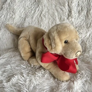Animal Alley Yellow Labrador Retriever Dog Plush Lab Toys R Us Realistic 2000 - Picture 1 of 4