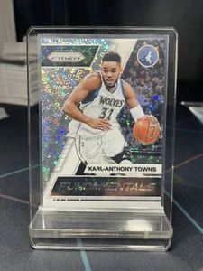 Karl-Anthony Towns 2017-18 Panini Prizm Fundamentals Fast Break Prizms #17 - Picture 1 of 2
