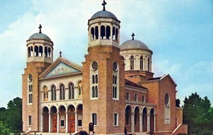 Postal de la iglesia conmemorativa de Malbis Alabama Malbis - Imagen 1 de 2