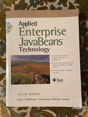 Applied Enterprise JavaBeans Technology, Kevin Boone, Java 2 Platform - Image 1 of 4