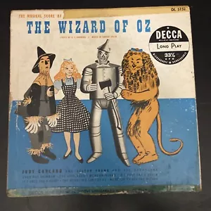 Judy Garland The Wizard of Oz Decca microgroove 10" DL 5152 RARE 1949 Jitterbug - Picture 1 of 3