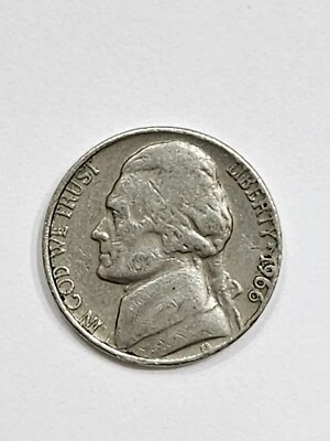 1966 Jefferson Nickel DDO Error  - Image 1 of 4