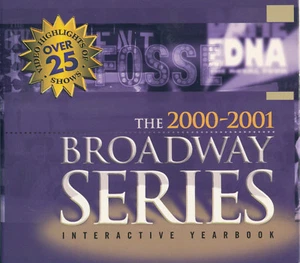 BROADWAY SERIES 2000-2001 - INTERACTIVE CD YEARBOOK - HIGHLIGHTS OF 25 SHOWS - Picture 1 of 3