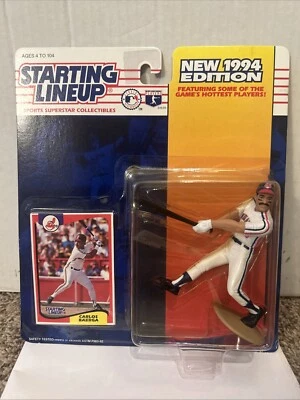 Figura de colección 1994 Kenner Carlos Baerga Cleveland Indians alineación inicial MLB Foto 1 de 4