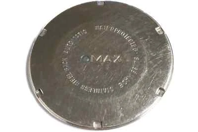 Omax stainless steel screw case back - Image 1 of 2