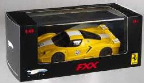 1:43 Mattel/Hotwheels N5612 Ferrari FXX Giallo/Bianco 2005 - Immagine 1 di 1