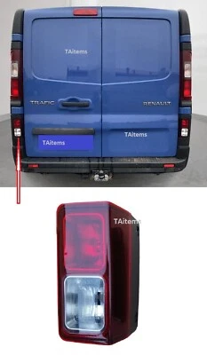 LEFT REAR FOG AND REVERSE LIGHT FITS RENAULT TRAFIC 2014-2023 LHD - Image 1 of 4
