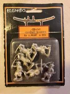 Ral Partha Miniatures Pack Bushido Samurais with Sword 53-767 - Neu - Bild 1 von 1