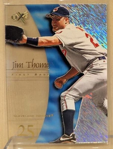 1998 Skybox EX 2001 #33 Jim Thome Indians HOF RARE MULTI LAYER ACETATE SHIMMER - Picture 1 of 2