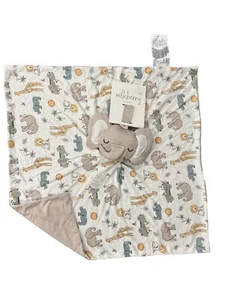 Milkberry Elefant Babydecke Lovey Tan Safari Tier Viskose Clip On Oversized - Bild 1 von 7