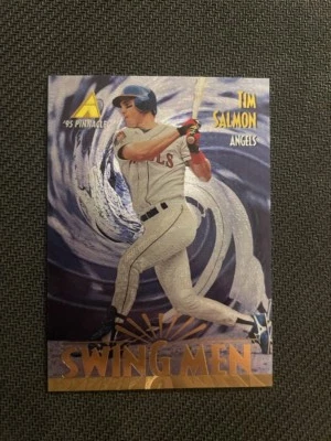 Tim Salmon 1995 Pinnacle Swing Men Museum Collection Angels #286 - Image 1 of 2