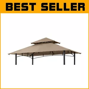 Durable Beige Gazebo Canopy Replacement for Model L-GG001PST-F - Easy Install - Picture 1 of 12