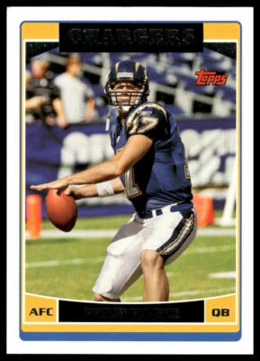 2006 Topps #117 Philip Rivers San Diego Chargers - Image 1 of 2