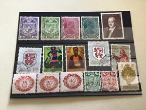 Liechtenstein mounted mint and used stamps A15975 - Picture 1 of 3