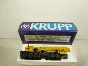 GESCHA 3070 KRUPP 80 GMT TELESCOPIC CRANE TRUCK -1:50- GOOD IN BOX - Imagen 1 de 10