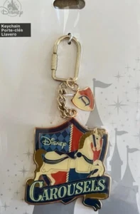 Disney Parks Disneyland D Pferd Karussell Schlüsselanhänger Taschenanhänger Neu mit Etikett - Bild 1 von 3