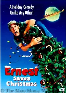 Ernest Saves Christmas Retiring Santa Claus Orlando Holiday Comedy Movie on DVD - Imagen 1 de 2