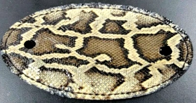 HANDMADE PYTHON Snake Skin Hair Barrette slide Pin Stick GENUINE snake skin NEW - Image 1 of 4