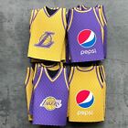 Lot of 19, NBA Los Angeles Lakers 12oz Jersey Bottle Koozie Pepsi Beer Insulator
