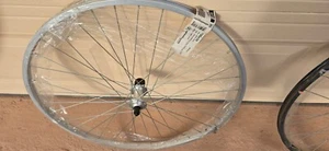 WEINMANN 519 REAR CASSET 8-10 SP WHEEL 700 X 35 SILVER SHIMANO HUB - Picture 1 of 2