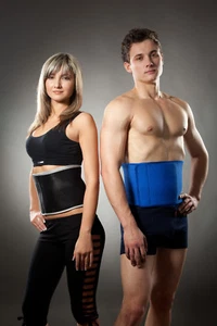 Hochwertige Rückenbandage aus Neopren, Rückenstütze, Rückengurt, Lumbalbandage - Bild 1 von 10