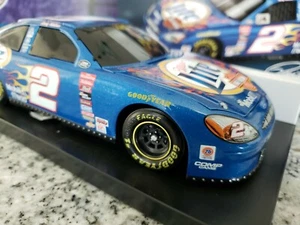 2000 #2 Rusty Wallace Miller Lite Harley Davidson 1/24 Action Diecast Bank - Picture 1 of 12