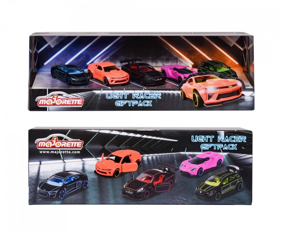 2022 Majorette -  Light Racer 5-Pack - Ford Nissan Renault Chevrolet Audi - Image 1 of 1