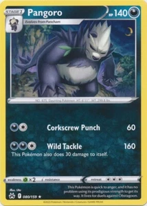 Pangoro 080/159 Rare Crown Zenith Pokemon TCG - Bild 1 von 1