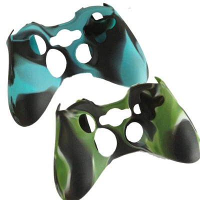 Skin Protective For Xbox 360 Controller 2 Packs Soft Silicone Gel Case Cover - Image 1 of 4