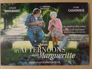 POSTCARD of FILM / MOVIE POSTER for MY AFTERNOONS WITH MARGUERITTE - Picture 1 of 2