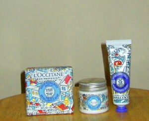 L'Occitane-Assorted, LIMITED ED Pkg Shea Products & FREE L'Occitane Travel Bag