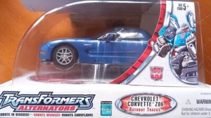 Hasbro Transformers ALTERNATORS CHEVROLET CORVETTE Z06 2005 AUTOBOT TRACKS - Picture 1 of 3
