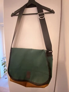 Chrome Messenger Bag, Kuriertasche, Green, Leather, Neu - Bild 1 von 7