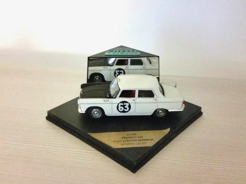 PEUGEOT 404 EAST AFRICAN SAFARI 62 L170A EDIZIONE LIMITATA VITESSE SCALA 1/43 - Immagine 1 di 1