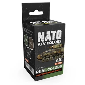 AK Interactive Real Colors - NATO AFV Colors Set (RCS131) - Picture 1 of 2