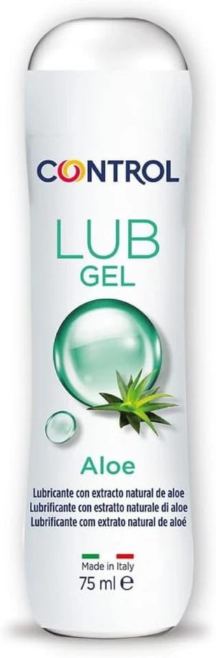 Control Lub Gel Aloe Gel Lubrificante a Base D'Acqua Con Aloe Vera - 100 Made i
