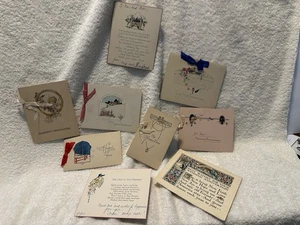 Sammlung früher alter Grußkarten Anfang 1900’er Jahre (9) - Bild 1 von 21