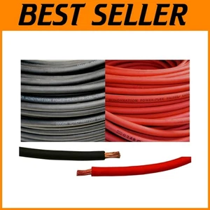 Premium 20 Ft Dual Color 8 Gauge Welding Battery Cable - Flexible Copper Wiring - Picture 1 of 8