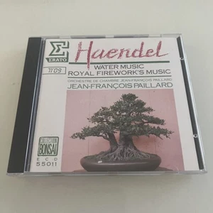 Handel - Water Music - Jean-Francois Paillard - Erato CD Like New - Picture 1 of 4